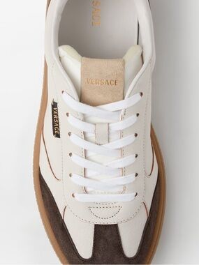Versace Men’s Greco Court Sneakers